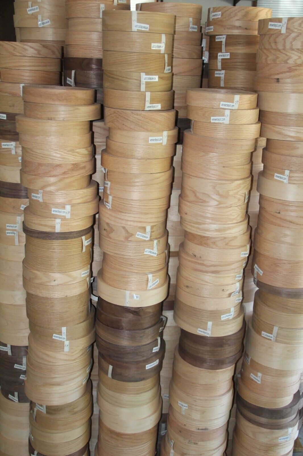 Walnut 1-1/2"(1.5") x 160' Wood Veneer Edge Banding Fast Shipping NO Glue