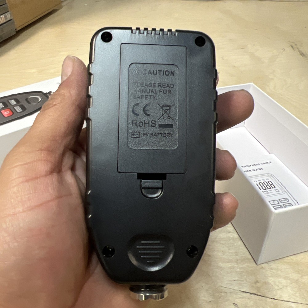 Coating Thickness Gauge TC-100 With Zero Calibration Function LCD Display Good