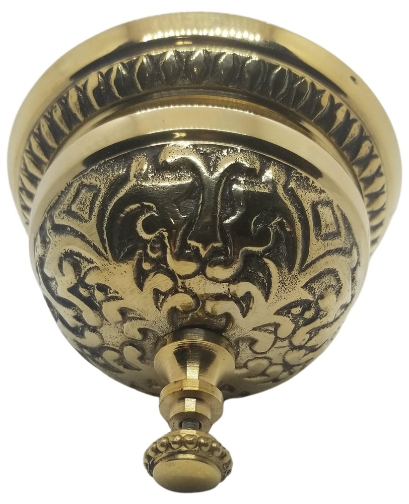 Solid Brass Victorian Style Service Desk Bell