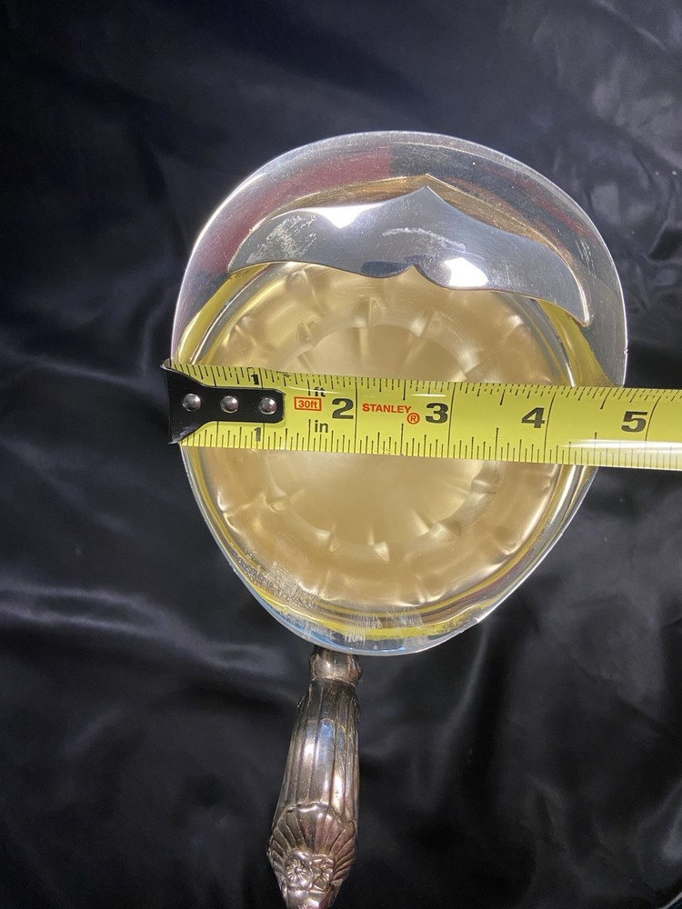 Vintage 80s Sheffield Silver Co Footed Water Pitcher Holloware S8506 9" Tall