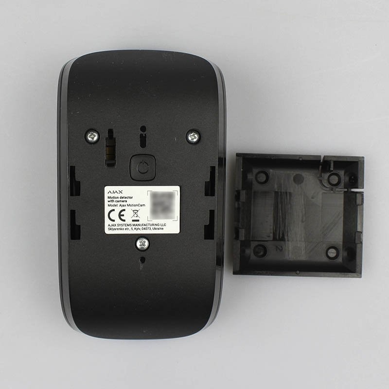 Wireless motion detector Ajax MotionCam HDR with camera (Black)