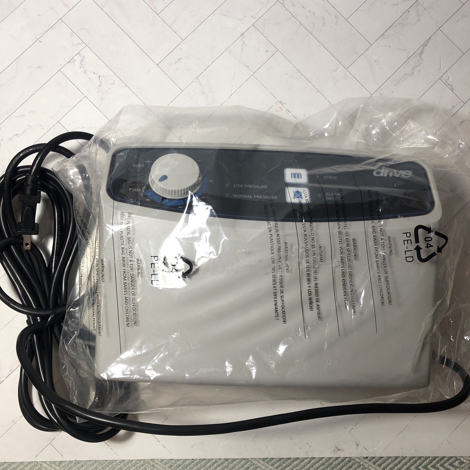 DRIVE MEDICAL Air Pump 14027 Mattress System (PUMP ONLY) NEW UNUSED