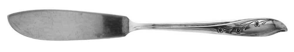 International Silver Springtime  Flat Handle Master Butter Kn 259646