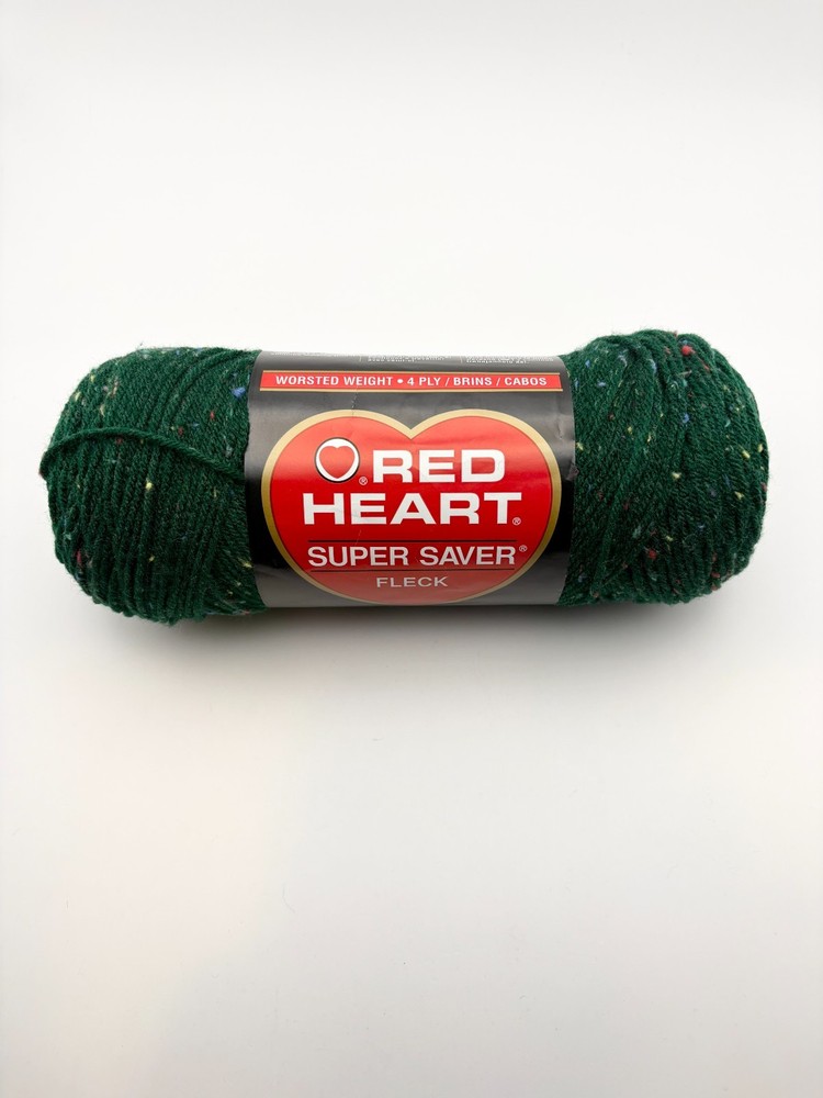Multiple Colors ~ Red Heart Super Saver Fleck Acrylic ~ Continually Updated READ