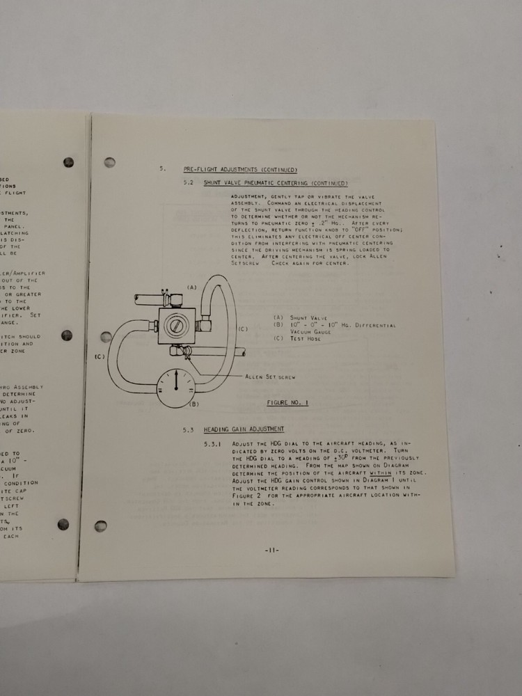 Brittain Industries Mooney NAV-Coupler/Heading Lock Operation & Service Instruct