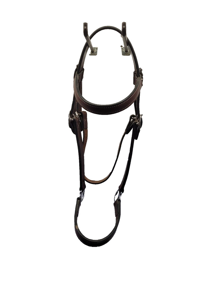 Weaver Show Halter without Chain Lead Size Large, Brown