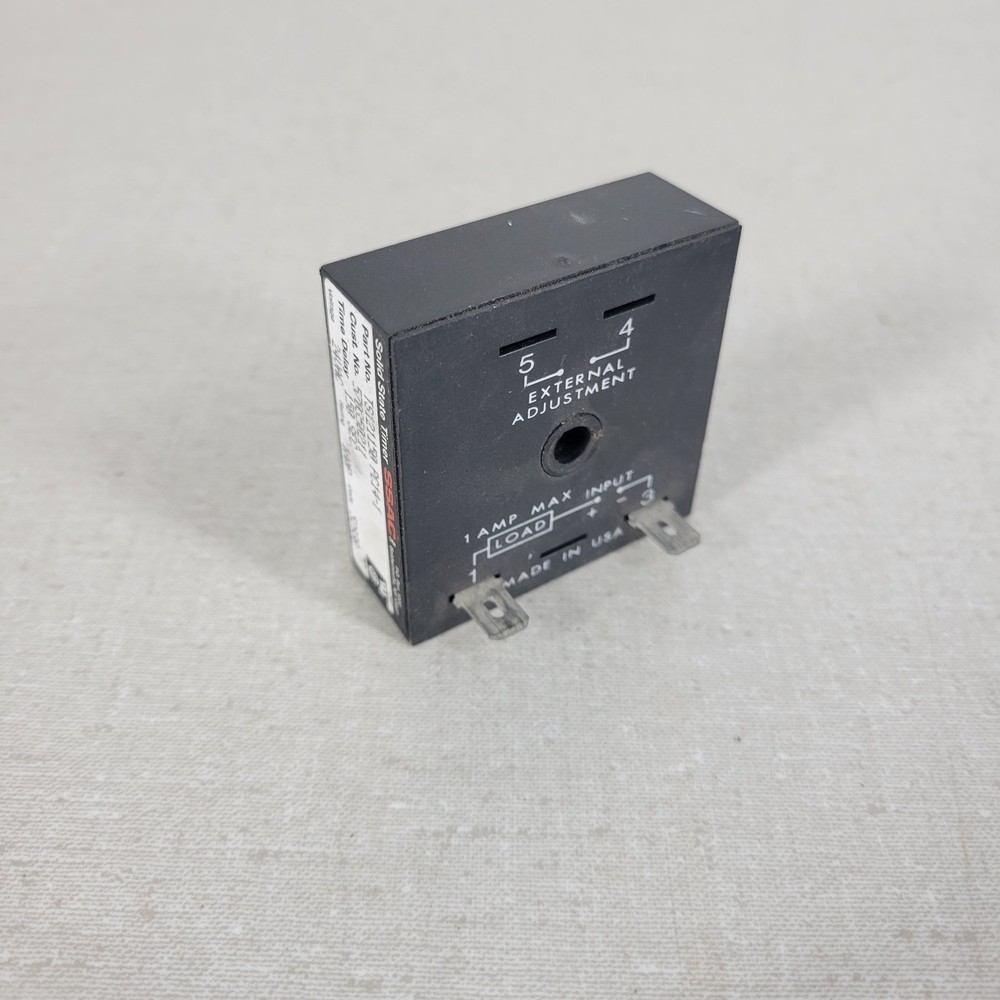 SSAC Incorporated Solid State Timer TS121150 PC14-1 24VAC 1A 150sec