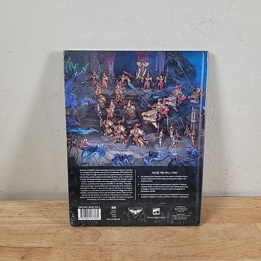 Codex: Adeptus Custodes - Warhammer 40k - New by Games Workshop