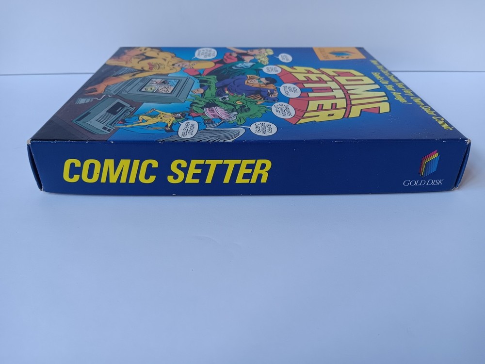 Amiga Comic Setter Computer Software Tested/Works Gold Disk Commodore