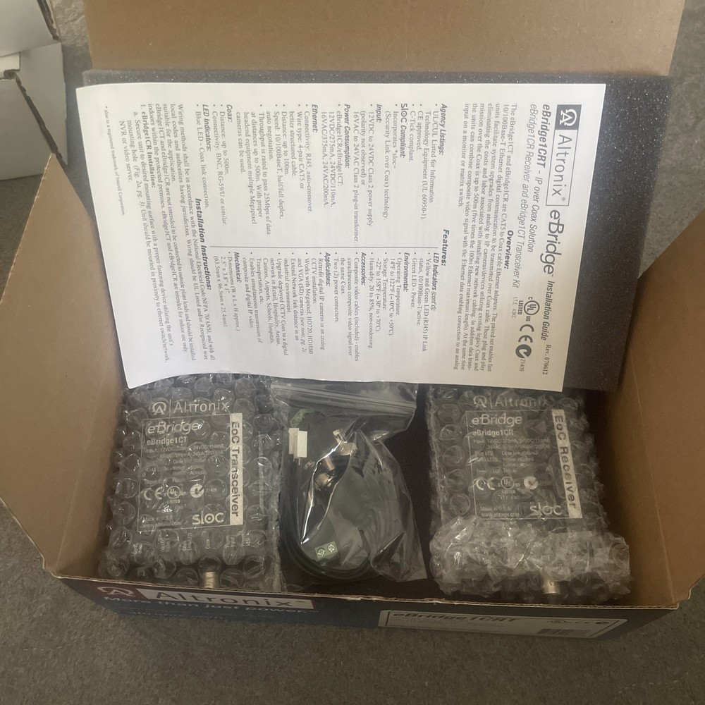 Altronix EBridge 1 CRT