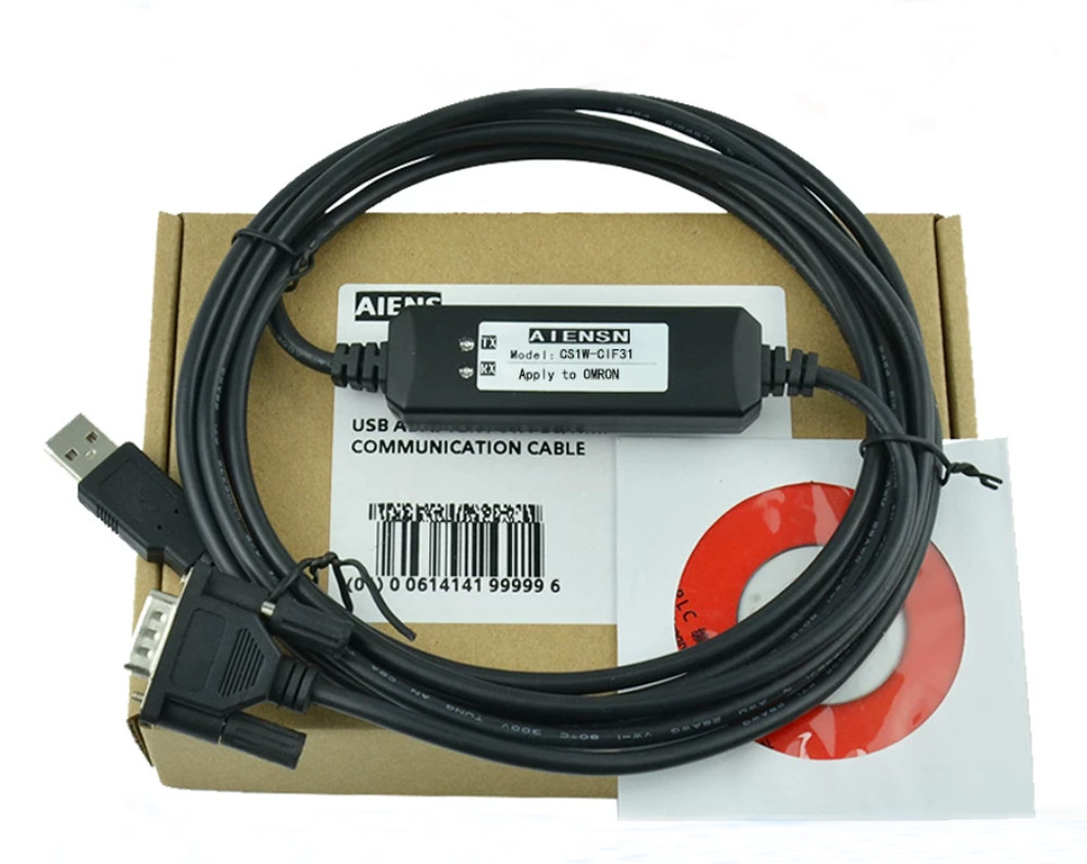 CS1W-CIF31 USB to Serial Cable/Adapter USB-RS232 Conversion Cable For Omron