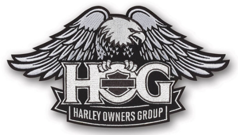 Harley Davidson Harlet Owners Group Silver Eagle XL Patch / Emblem