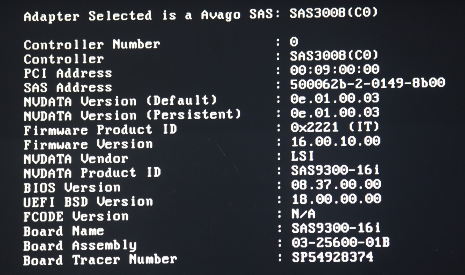 LSI SAS 9300-16I 12GB/S HBA BUS ADAPTER CARD IT Mode 4*SFF-8643 SATA Cable US