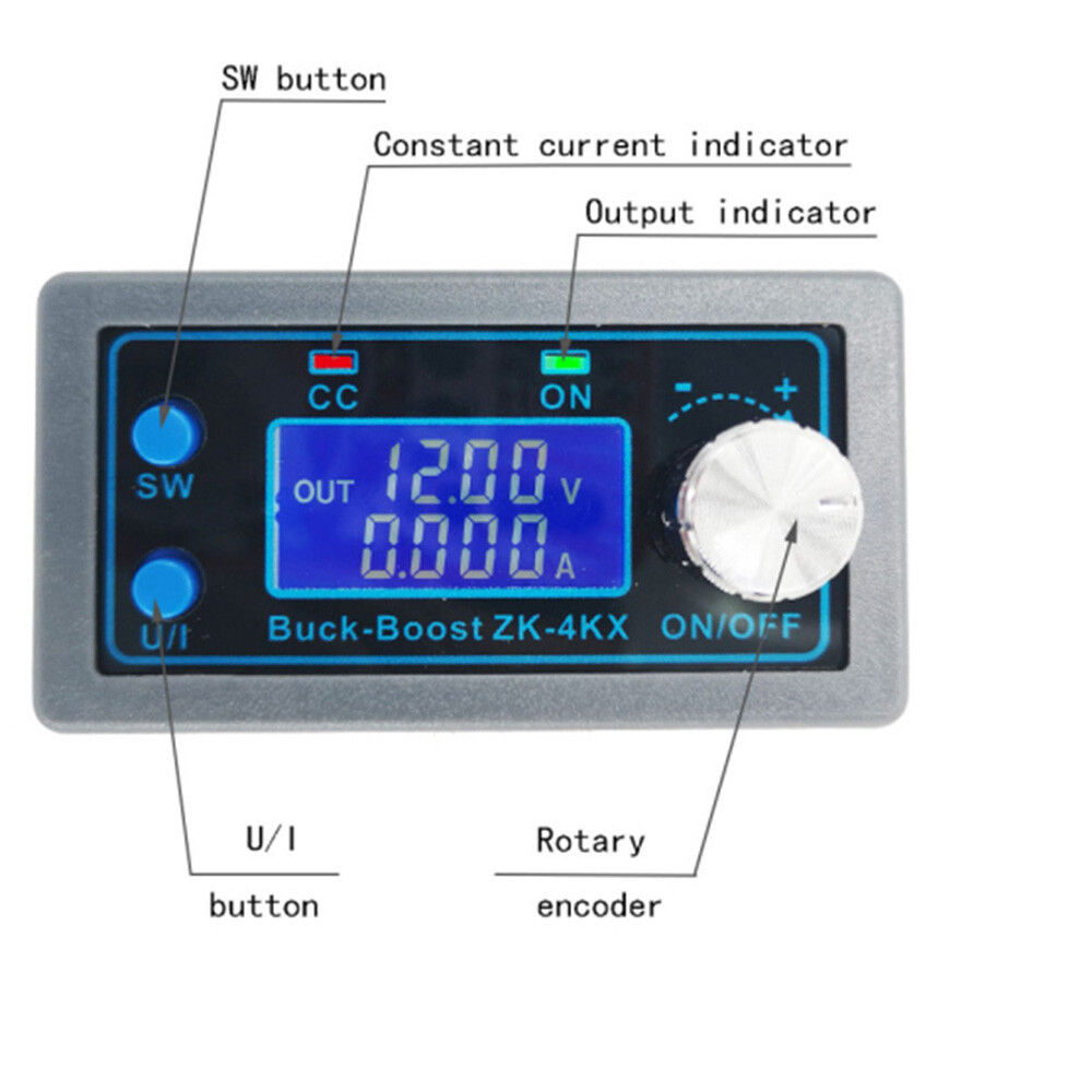 DC Adjustable Step Up Down Buck Boost Power Supply Voltage Regulator Module NEW