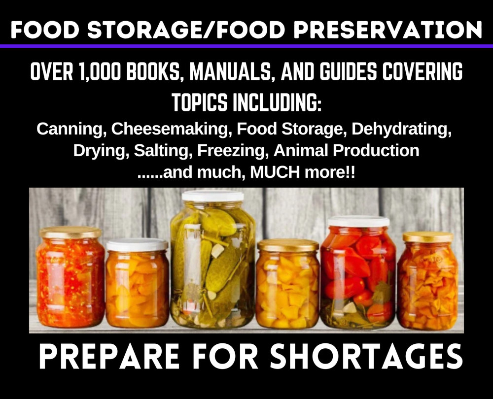 SHTF Survival & Prepper Information Library Collection USB -Get Ready & Prepare