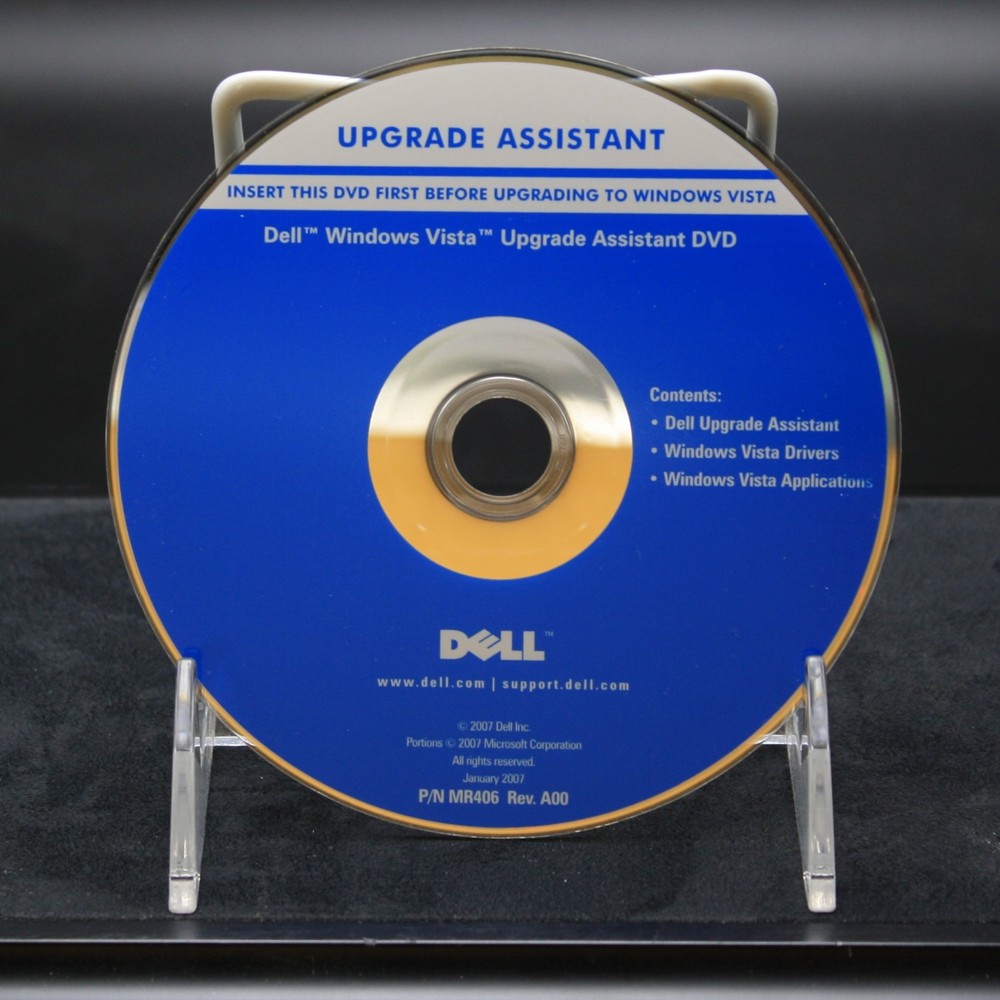 Dell Windows Vista Upgrade Assistant DVD 2007