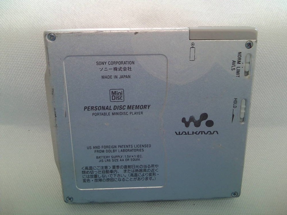 SONY MD Walkman MZ E700 Main unit only Junk