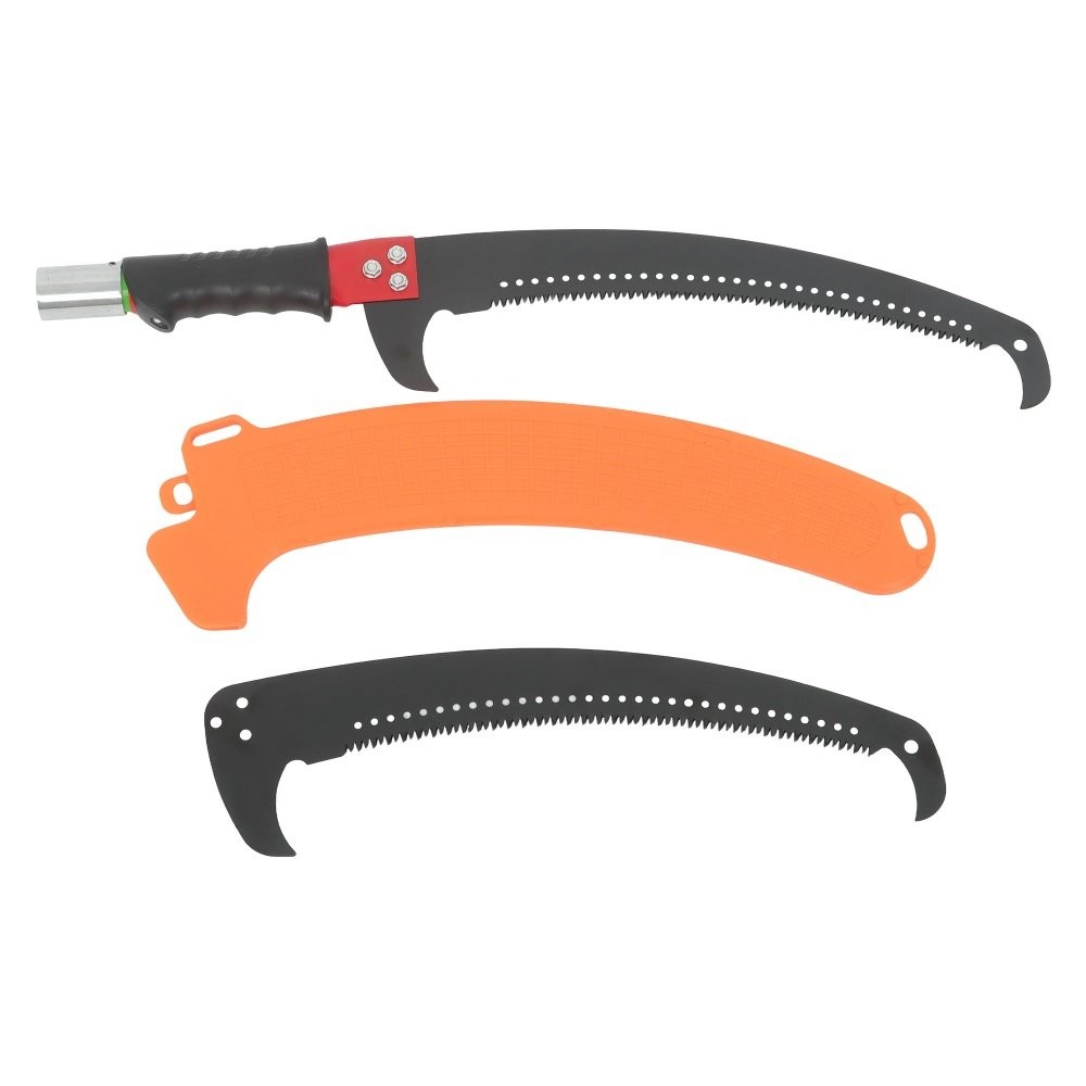 27' Tree Pole Pruner Manual Branches Trimmer Tree For Pruning Palms W/ Scissors