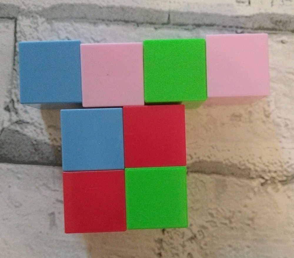 Magnetic Stacking, Sorting, Counting Plastic Blocks
