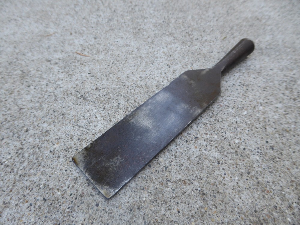 Old Woodworking Tool Vintage 2" Timber Framing Slick chisel