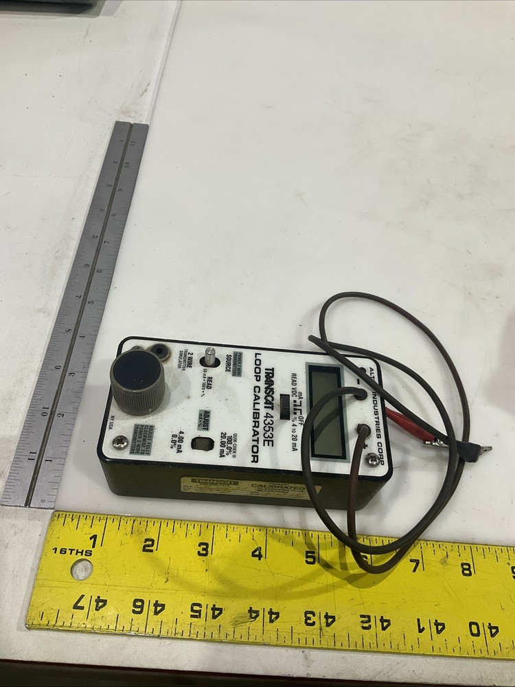 TRANSCAT / ALTEK 4353E LOOP PRECISION PRESSURE CALIBRATOR T2M