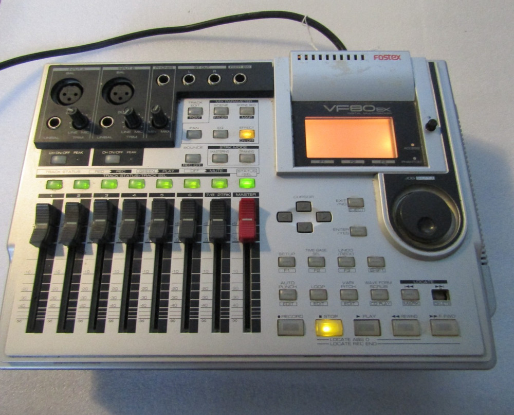 Fostex VF80 ex multi-track recorder Digital Multitracker VF80EX