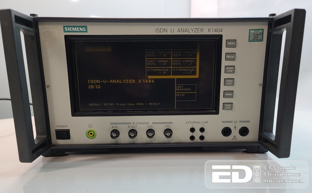 Siemens ISDN U Analyzer K1404 Compact Measuring Device