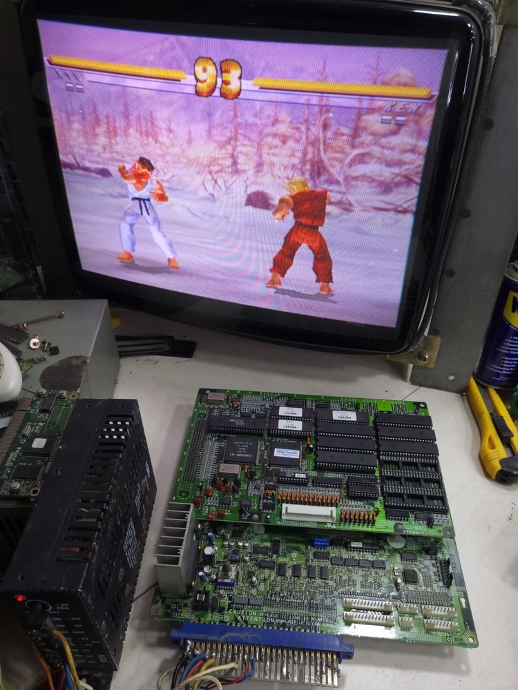 Street fıghter ex2 plus PCB Board JAMMA