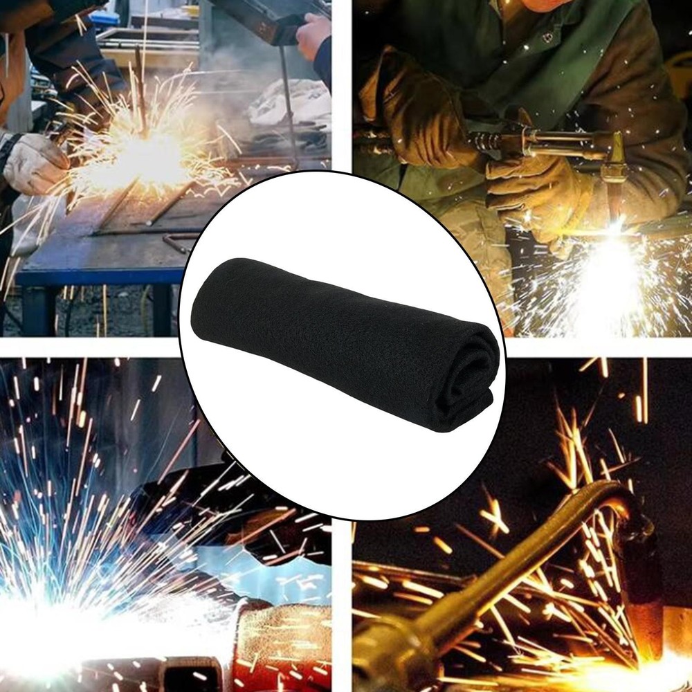 Fireproof Welding Blanket Fire Resistant Pad 70x50cm Multipurpose Fire Pit Mat