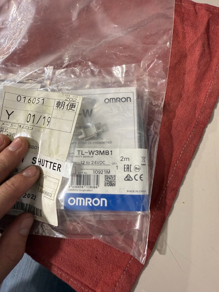 Omron proximity switches