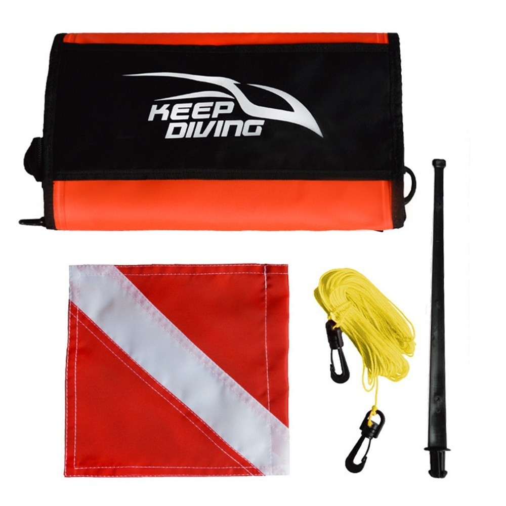 Secure Your Spearguns with Triple Stickered Diving Float Bright & Reliable