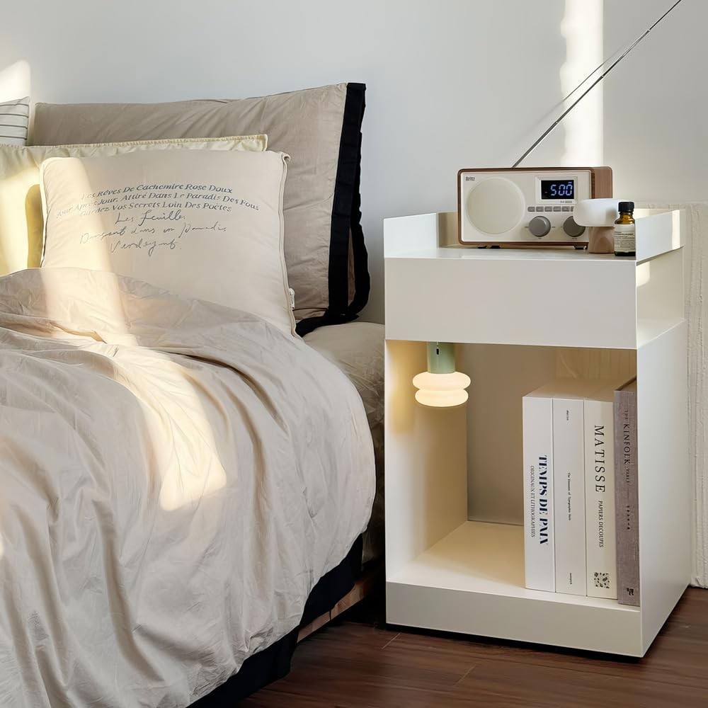 Book Shape Decorative Cable Management - Expandable Cable Organizer with Magn...