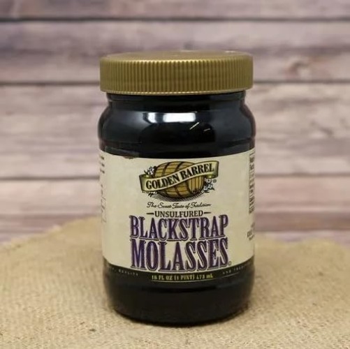 Unsulfured Black Strap molasses, 32 oz