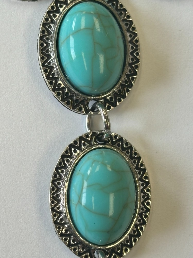 DIY Turquoise Lariat Necklace