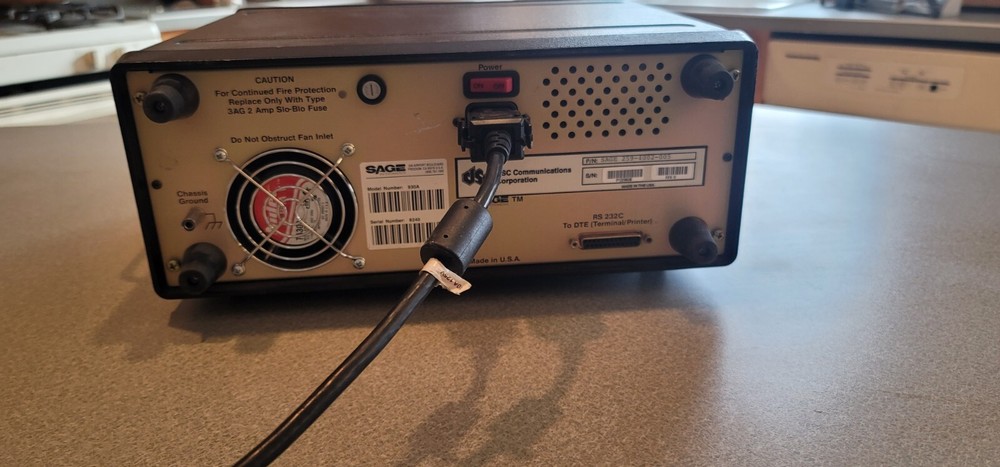 Sage Instruments 930A Communications Test Set *untested*