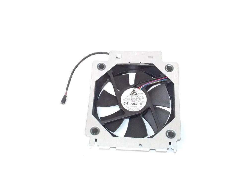 Dell XPS 8910 8920 PC Chassis Fan AFB1212EJ-01, DATA1225B2G with Bracket 7M0F5