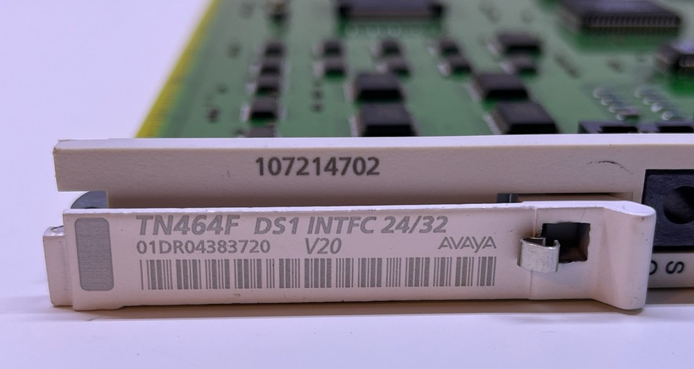 Avaya Definity Lucent TN464F V20 DS1 Interface Card