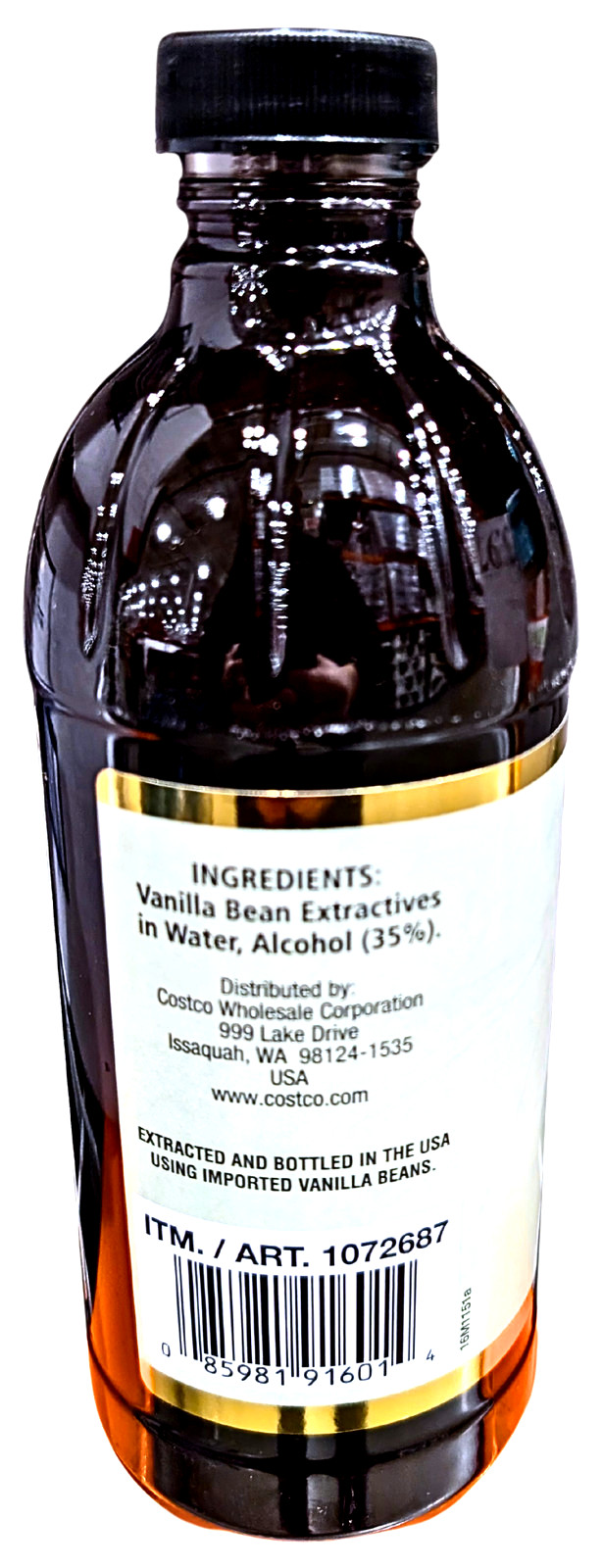 Pure Vanilla Extract 16 Fl Oz EXP 10/2030