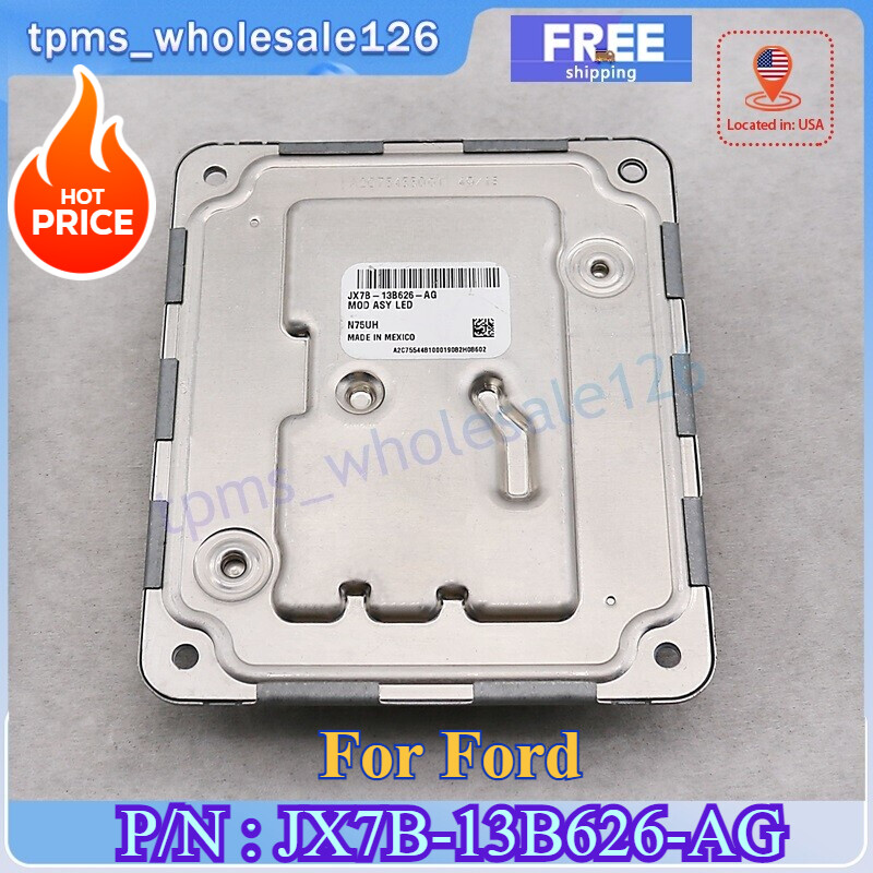 LED Headlight Module Computer Unit For 2020-2022 Ford Explorer JX7B-13B626-AG