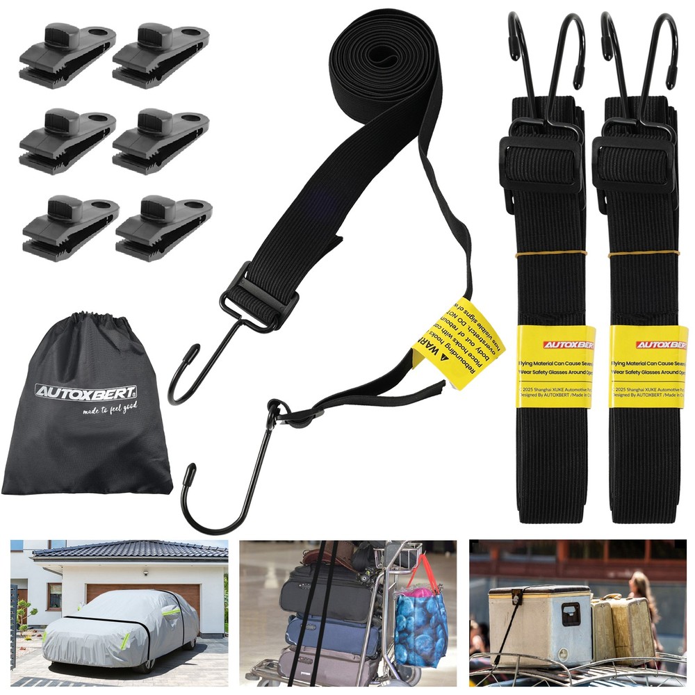 Car Boat Cover Tie-Down Gust Strap Wind Protector Resistant Windproof  Universal