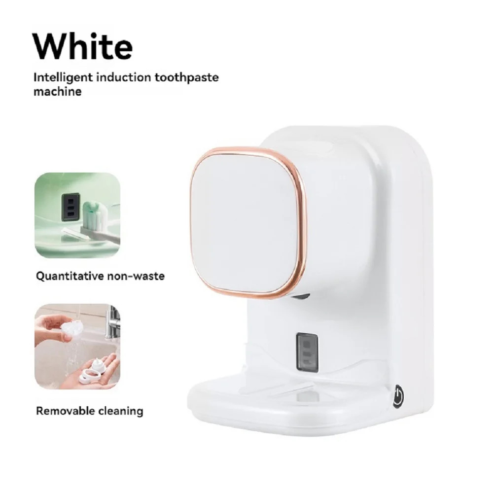 Automatic Sensor Electric Wall Mounted Tooth Paste Squeezer USB Removable Bathro