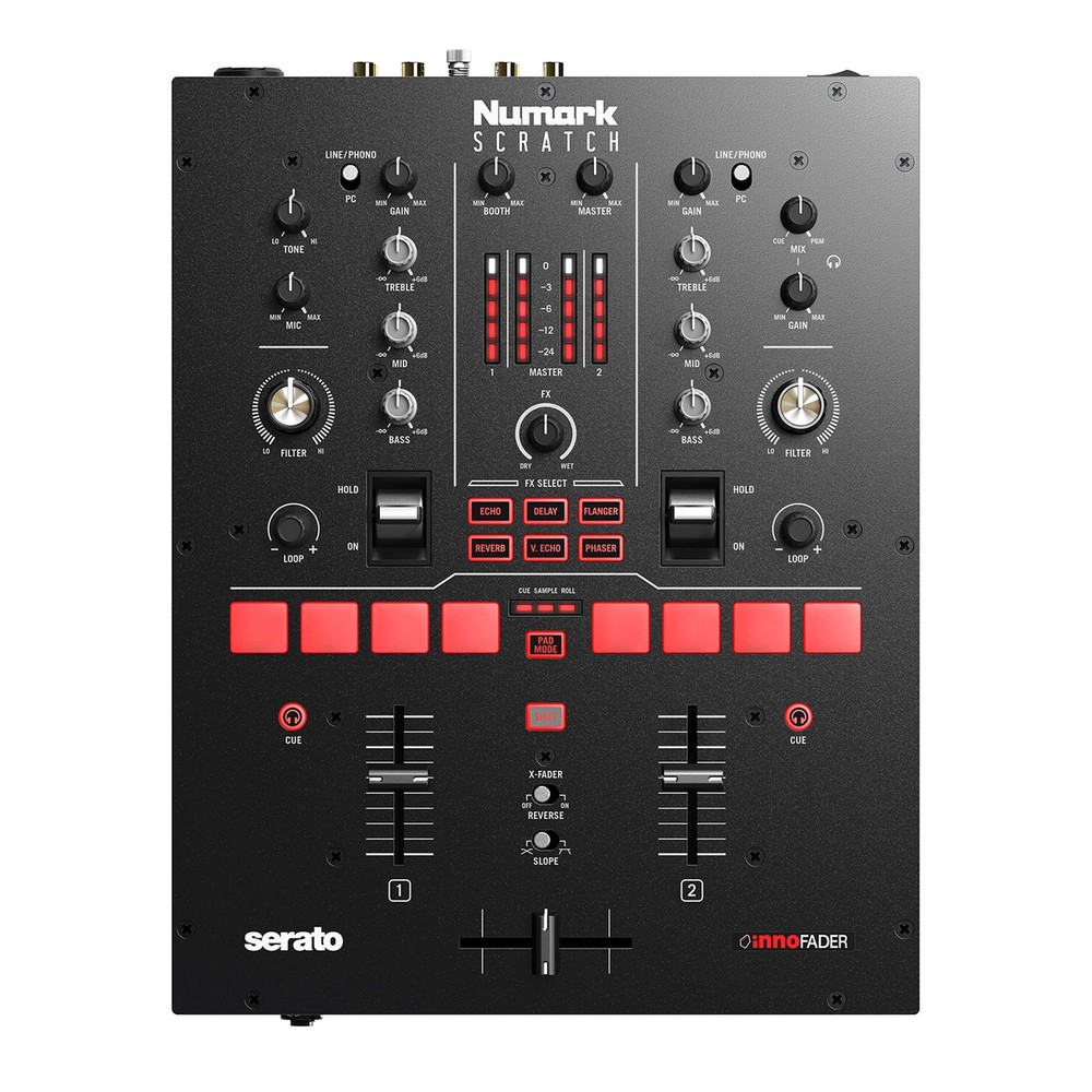 Numark Scratch - 2-Channel Scratch Mixer for Serato DJ Pro