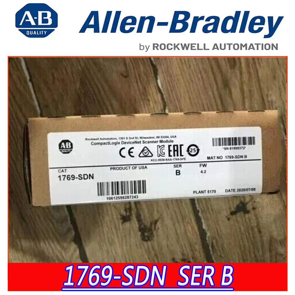 New Factory Allen Bradley 1769-SDN SER B CompactLogix DeviceNet Scanner Module