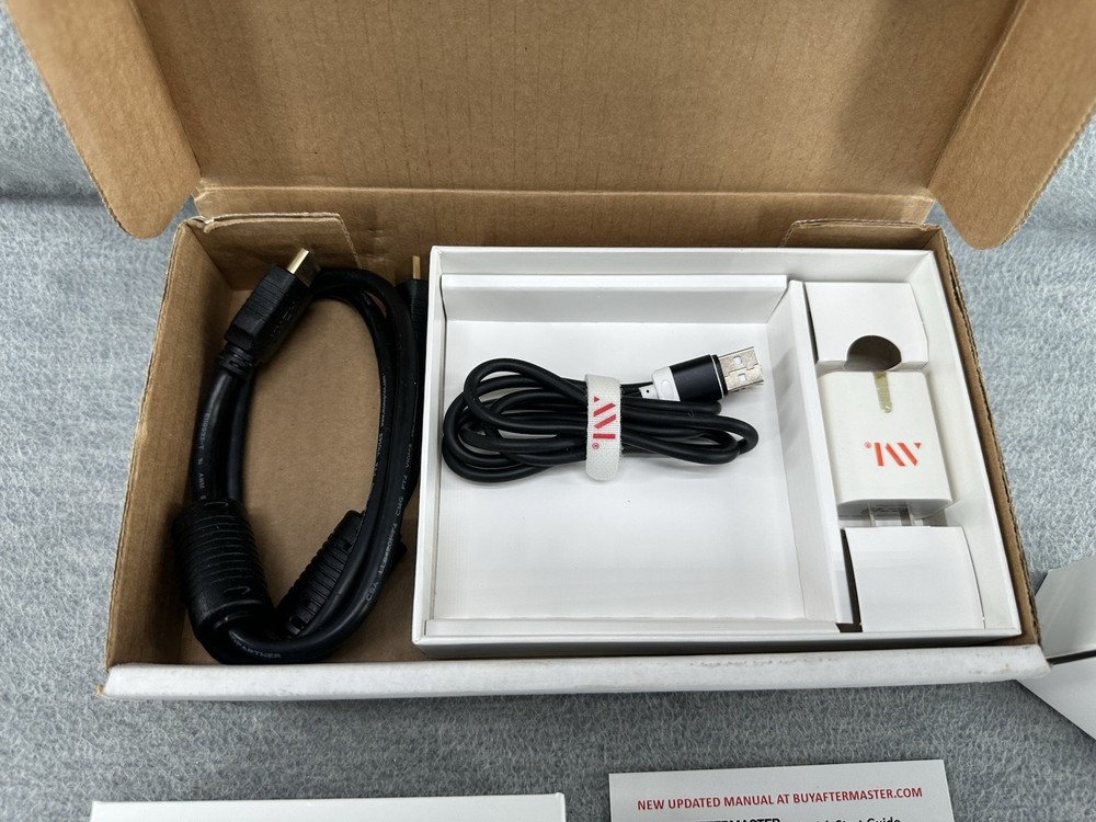 AFTERMASTER - Audio Remastering Device Improves TV Sound Black