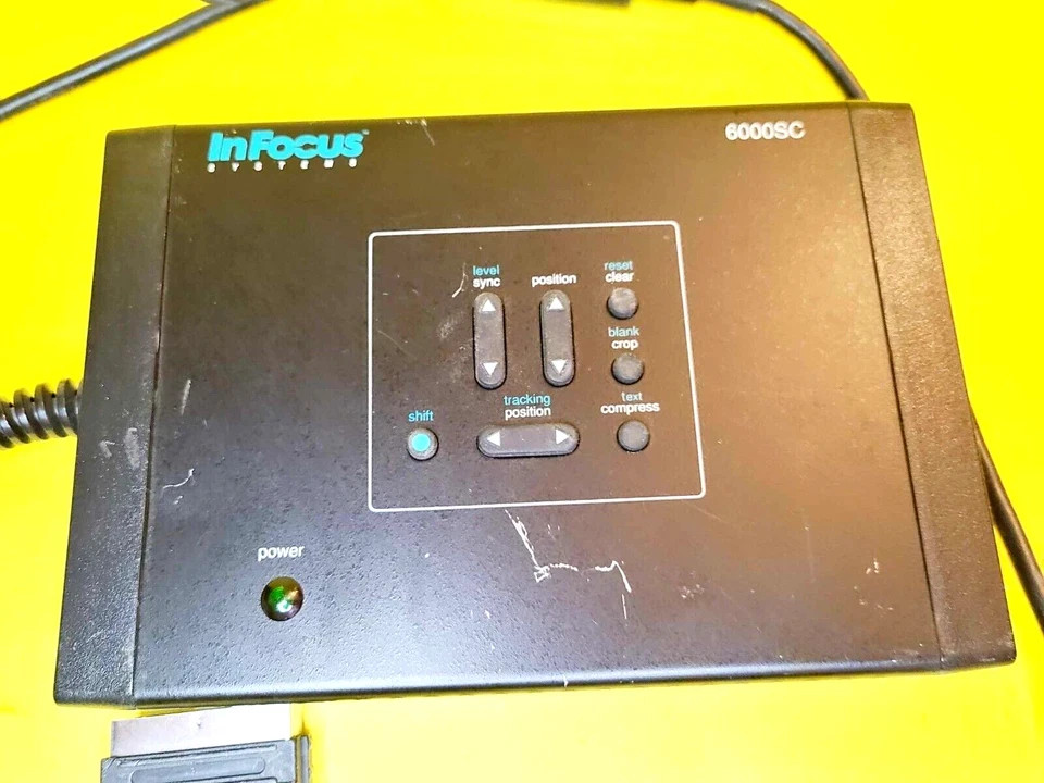 INFOCUS SYSTEM 6000SC VCR REMOTE CONTROL FOR IN6000SC DLP PROJECTOR CONTROLLER
