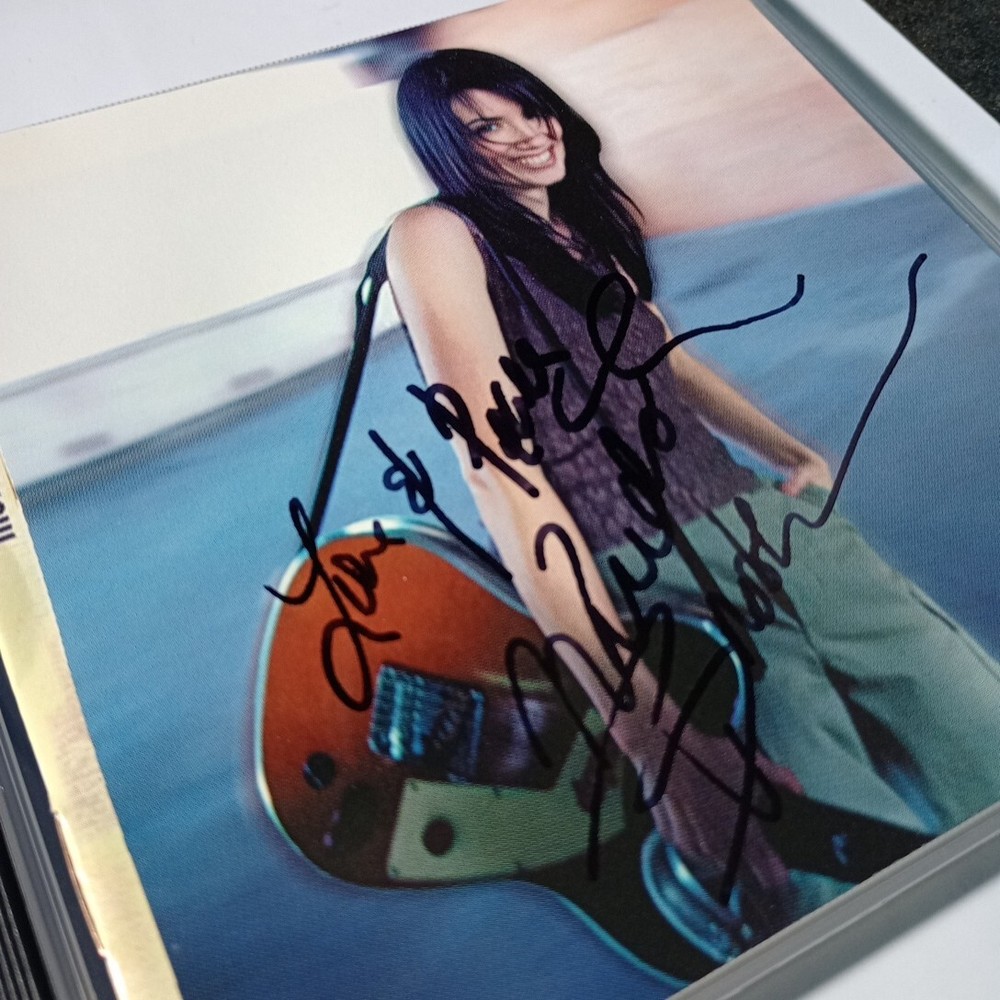 Meredith Brooks Blurring The Edges Signed Autograph CD With COA Proof