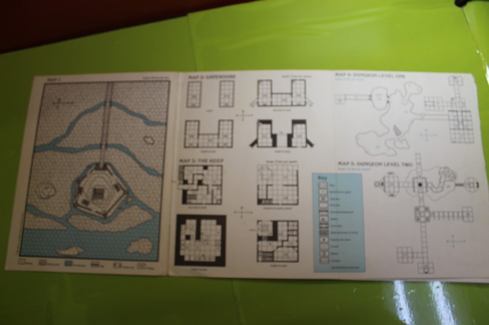 TSR Advanced Dungeons & Dragons Baltron's Dragons (DAMAGED)