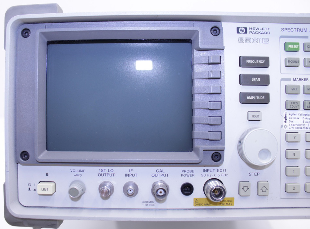 HP 8561B Spectrum Analyzer Power Tested Only