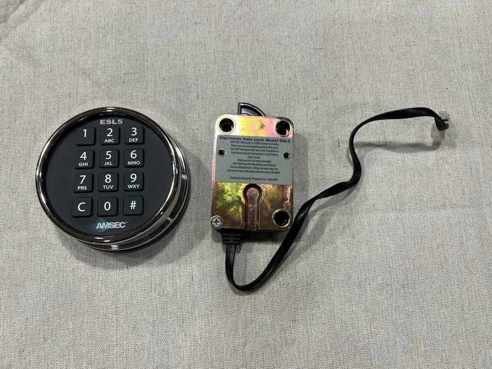AMSEC-American Security ESL5-CHROME Electronic Safe Lock