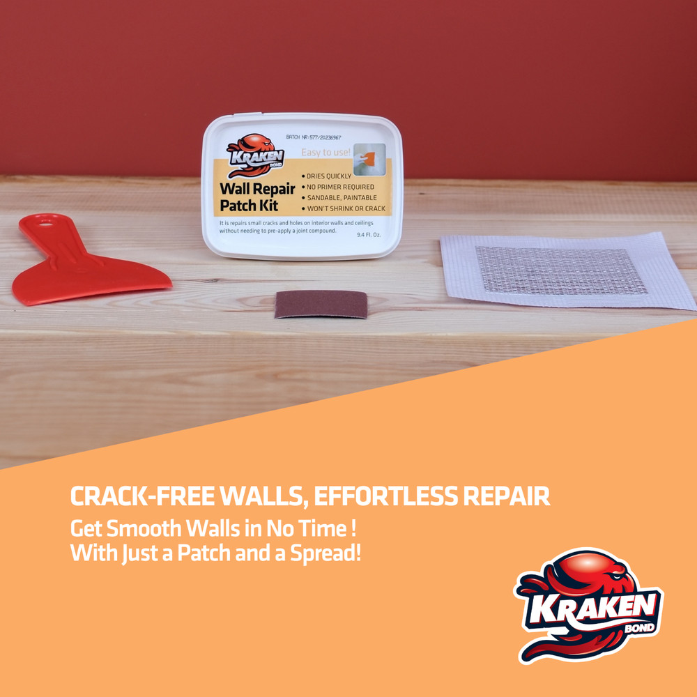Kraken Bond Wall Repair Patch Kit - 8 fl oz 1 Pack
